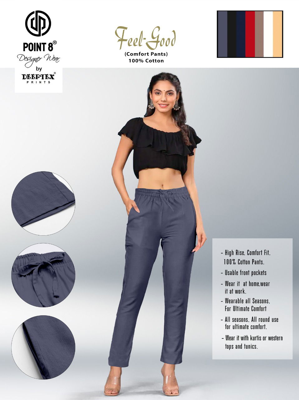 Deeptex Feel Good Comfort Western Wear Wholesale Pants Catalog
